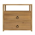 thumbnail image 3 of Butler Specialty Alouette Naturelle 2 Tiroirs Table de Chevet Large, 3 of 7