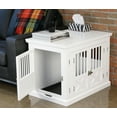 thumbnail image 3 of Fairview Triple Door Crate, Large, White, 3 of 6