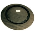 thumbnail image 2 of Container Furniture Direct 21 Inches Diameter Dark Brown Wood Rotating Turntable Lazy Susan 360 Swivel, 2 of 2