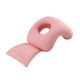 thumbnail image 1 of Almohada para la siesta Almohada facial Almohada de apoyo para el cuello Cojín de descanso Portátil Cómodo Actualización rosa, 1 of 9