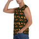 thumbnail image 3 of Fotbe Cute Little Foxes Men's Camiseta sin Mangas Estampada para Hombres, Playera Casual para Gimnasio, Entrenamiento, Playa-X-Large, 3 of 7