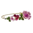 thumbnail image 3 of Linyer Flower Brooch Pin Bridal Wedding Party Club Breastpin Birthday Handmade Jewelry Girlfriend Mother Wife Gift Costume Accessories Red, 3 of 8