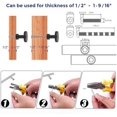 thumbnail image 4 of 25 Pack 1-1/6 Inch Soild Oil Rubbed Bronze Cabinet Knobs for Kitchen, Drawers Pulls for Dresser, Cabinet Hardware Oil Rubbed Bronze 25 Oil Rubbed Bronze 25, 4 of 5