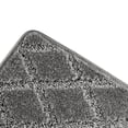 thumbnail image 7 of PURE ERA 2' x 3' Stair Tread Landing Mat Indoor Carpet Doormat Floor Mat Area Rug Self-adhensive Non-slip Back (Gray Diamond Trellis,24 in.x36 in.), 7 of 7