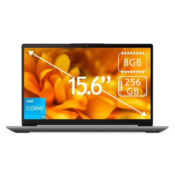 Laptop Lenovo 15.6" Touch Core i3 8GB 256GB Gris 82H803SDUS