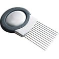 thumbnail image 1 of Bearachild Soporte de corte de cebolla de acero inoxidable de 12 agujas Gadget de corte de cocina fácil de enchufar de corte antideslizante Cortador Cocina y Comedor Bearachild HA013890-00, 1 of 6