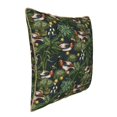 thumbnail image 2 of Fotbe Mallard Ducks And Water Pattern Velvet Decorative Throw Pillow Covers with Elegant Piping, Soft Plush Cushion Cover for Sofa, Bed, Car, Office-16"x16", 2 of 8