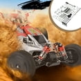 thumbnail image 4 of Bewildely Kit de montaje de brazo oscilante delantero y trasero de Metal, ejes de transmisión, reemplazo de pieza de repuesto de actualización Kits de construcción modelo Plata, 4 of 6