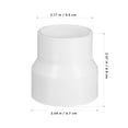 thumbnail image 2 of SOPOTUTU 6Pcs White PVC Reducer Coupling Adapter with Precision Design for Leak Resistant Pipe Connections, 2 of 8