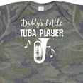 thumbnail image 4 of Inktastic Future Tuba Player (daddys Little) Boys or Girls Baby Bodysuit, 4 of 5