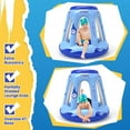 thumbnail image 3 of EagleStone Inflatable Pool Basketball Hoop for Kids & Adults, 47" Swimming Floating Basketball Hoop for Pool with 3 Balls, Pump, Summer Outdoor Pool, 3 of 8