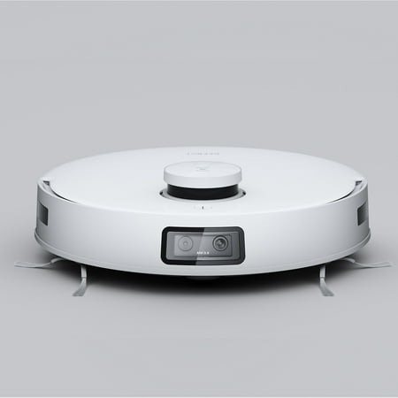 ECOVACS Robotics - DEEBOT T10+  Robot Vacuum & Mop with Auto Empty, Laser Mapping, AI Object Recognition - WHITE