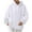 White, variant on vdgthytj Womens Oversized Hoodies Long Sleeves Fleece Pullover Hooded Sweatshirts Solid Color Loose Tops with Pocket