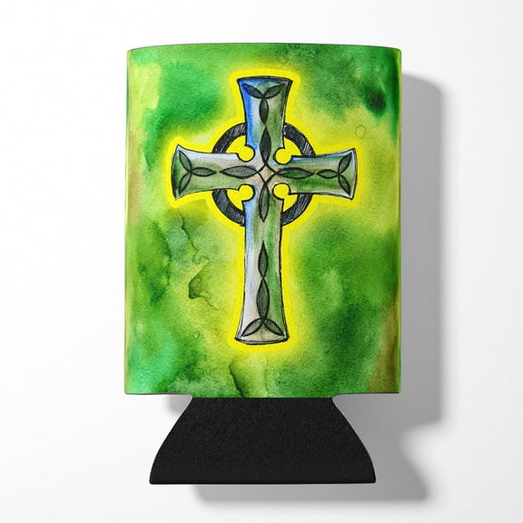 Irish Celtic Cross Can or Bottle Hugger