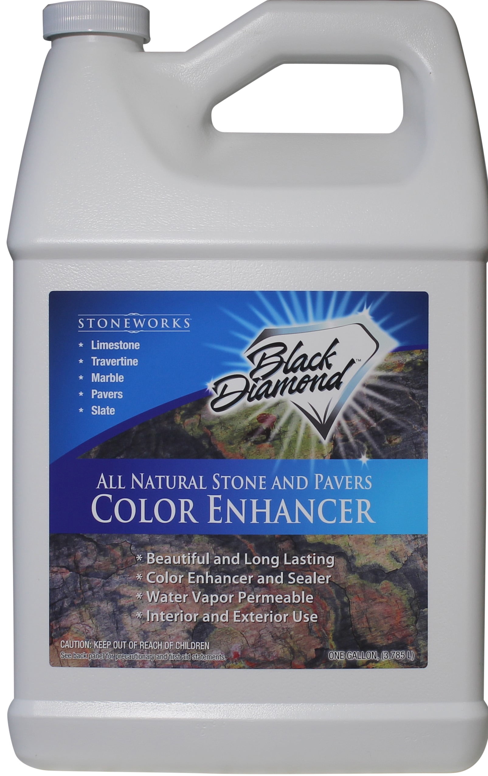COLOR ENHANCER SEALER for AllNatural Stone and Pavers. Marble