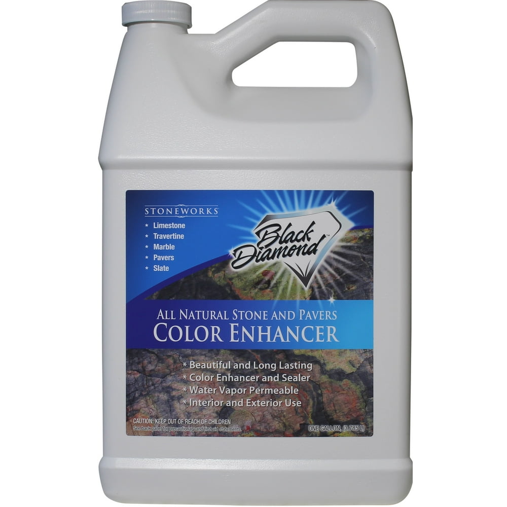 COLOR ENHANCER SEALER for AllNatural Stone and Pavers. Marble