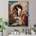 thumbnail image 4 of UXIEQU Jesus Resurrection Religious Canvas Wall Art Print 15.75x11.81 Inches, 4 of 8