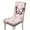 Pink Butterfly Flower, variant on Xoenoiee Abstract Boho Geometric Art Print Waterproof Dining Room Chair Cover, Stretch Jacquard Parson Chair Slipcover Removable Washable Chair Protector for Home, Restaurant, Banquet, 1 Set