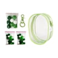 thumbnail image 3 of Bunblic Clear Figure Display Bag,PVC Doll Display Case,Zipper Closure Tiny Doll Pouch Small Doll Storage Bag for Mini Dolls Figures green, 3 of 7