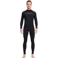 thumbnail image 1 of Traje de neopreno para hombre Traje de baño de buceo de una pieza con cremallera trasera Quick yeacher Traje de baño, 1 of 7