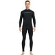 thumbnail image 1 of Traje de baño Traje de neopreno para hombre de buceo de una pieza con cremallera trasera Traje de surf de manga larga de secado rápido para deportes acuáticos, 1 of 7