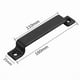 thumbnail image 4 of Pieces Sliding Barn Door Handle, Sliding Door Handle Pull with Stainless Steel Plate for Barn Doors Cabinet Cupboard - 160MM, 4 of 4