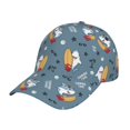 thumbnail image 1 of Balery Surf Shark Gorra de béisbol de tamaño ajustable para correr, entrenar y actividades al aire libre. Gorra de papá para todas las estaciones., 1 of 6