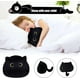 thumbnail image 2 of 10'' Cute Black Cat Plush Toys, Soft Pillow Squishy Plushies, Kawaii Cat Stuffed Animals for Home Decoration, Gift for Cat Lovers, Kids, Boys & Girls (Black, 10 Inch), 2 of 8