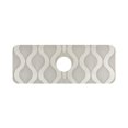 thumbnail image 7 of Yayeee Faucet Mat for Kitchen Sink 14.7" Diatomite Long Splash Guard Pad, Light Gray Pattern, 7 of 7