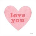 thumbnail image 2 of Great Art Now Love Heart by Ann Kelle, Framed Wall Art, 14W x 14H, 2 of 3