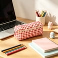 thumbnail image 7 of Small Cute Adorable Versatile Pencil Case Makeup Bag Cloth Pouch Organizer for Stripling Teenagers Home Office University Travel Storage Beautiful Lightweight Portable Ideal Gift 6.7x2.7x1.9 Inches, 7 of 7