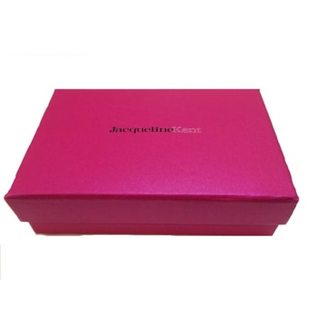 Pack of 10 Jacqueline Kent's Magenta Pink and Black Jewelry Box