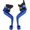 thumbnail image 5 of Brake Lever Handle, 1 Pair 22mm 7/8" Cnc Alnium Motorcycle Clutch Drum Universal Brake Lever Handle(blue), 5 of 5
