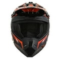 thumbnail image 3 of 1Storm Motocross Adult Helmet ATV Dirt Bike BMX MX Helmet F801CLS Racing Style Sonic Orange, 3 of 5
