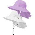 thumbnail image 1 of Toddler Baby Sun Hat Kids Summer UPF 50+ for Boys Girls Adjustable Beach Hats with Bucket Wide Brim Age 1-7 Years, 1 of 5