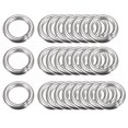 thumbnail image 1 of Unique Bargains 304 Stainless Steel O Rings, 25 Pack 20mm Outer Dia. 4mm Thick Welded O-rings, 1 of 5