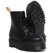 Dr. Martens Womens Jadon II Mono Vegan 8 Eye Boots Shoes Platform - Black