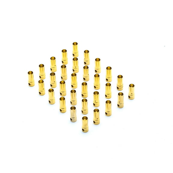 E-flite Gold Bullet Connector Female 3.5mm 30 EFLAEC317 Miscellaneous Airplane Accessories