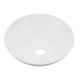 thumbnail image 1 of Lavabo de 327,6 x 129,1 mm, lavabo de lavabo redondo blanco, lavabo de baño, salida de alta intensidad, 1 of 9