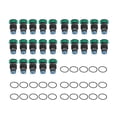 thumbnail image 1 of 25Pcs/Set Green Mushroom Head Switch IP65 Plastic Mini Button Switches Self Reset 16mm AC220V, 1 of 4