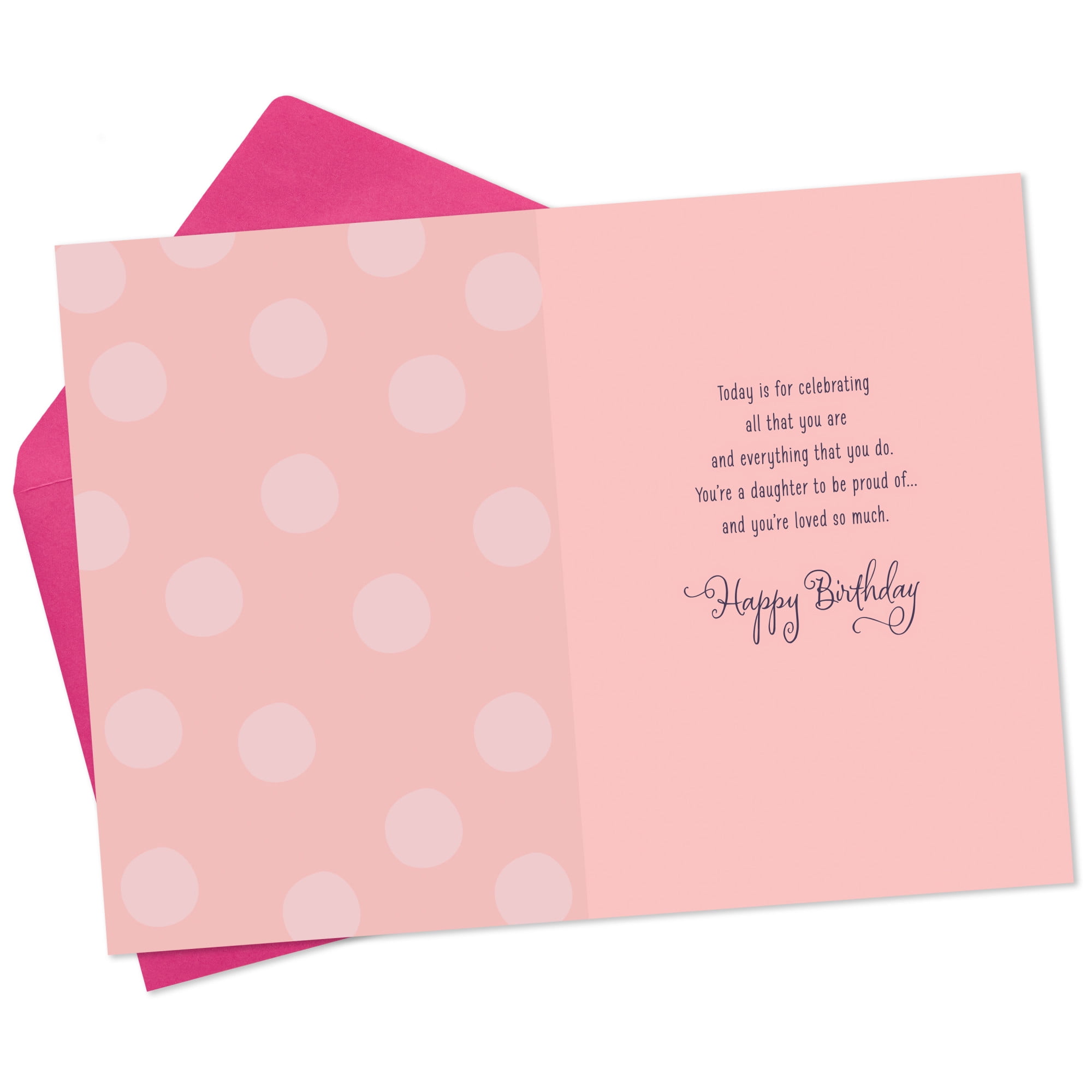 Hallmark Birthday Card for Daughter (Celebrating All That You Are)