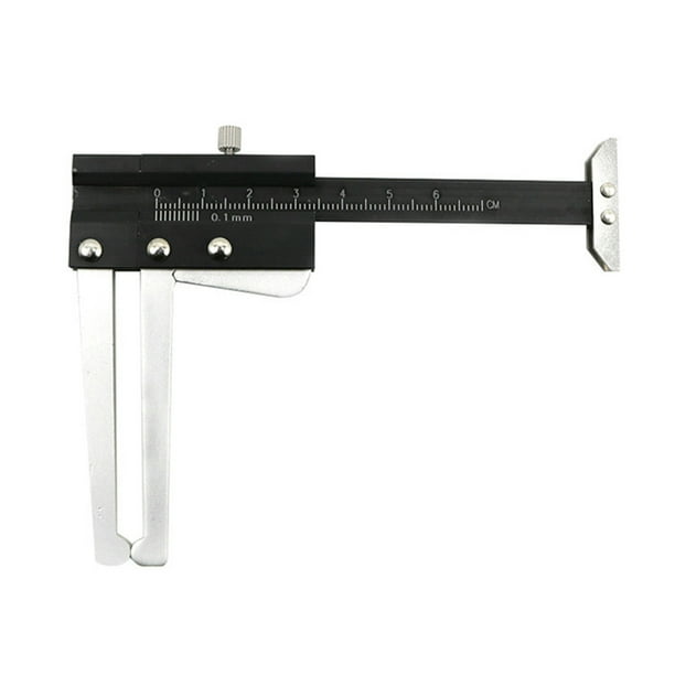 Eigraketly Medidor de profundidad de la banda de rodadura del neumático del coche Universal camión 0-7 cm medidor de neumáticos preciso Medidores de medidas dimensionales