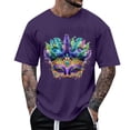 thumbnail image 1 of Tops para hombre, blusas y camisas de manga corta con cuello redondo para hombre, camisetas casuales con estampado de moda para hombre, blusa de manga corta, blusa de poliéster para hombre., 1 of 5