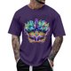 thumbnail image 1 of Tops para hombre, blusas y camisas de manga corta con cuello redondo para hombre, camisetas casuales con estampado de moda para hombre, blusa de manga corta, blusa de poliéster para hombre., 1 of 5