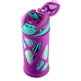 thumbnail image 5 of ZULU Echo Kids 12 fl oz Stainless Steel Insulated Water Bottle, Purple/Teal, 5 of 7
