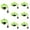 Green 46-60cm, variant on 4-12pcs Goat Collars with Bells Adjustable Nylon Sheep Collar Loud Copper Bell Pet Anti Lost Grazing Collar for Small Farm Animal Goat Lamb Sheep Accessories Grazing Bronze Bell for Horse Cow
