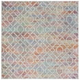 thumbnail image 5 of SAFAVIEH Provance Aubrey Geometric Area Rug, Cream/Orange, 6'7" x 6'7" Round, 5 of 8
