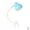 blue, variant on Clip-on Reading Light Flexible Lamp Table /Study/Bed/Laptop/Desk W NE Clamp B1A7