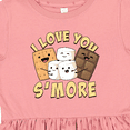 thumbnail image 4 of Inktastic I Love You S'more Girls Toddler Dress, 4 of 5