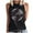 Black, variant on Baseball Mom Tank Tops for Women Baseball Love Graphic Sleeveless T Shirts Summer Casual Loose Fit Blouses (L, White)